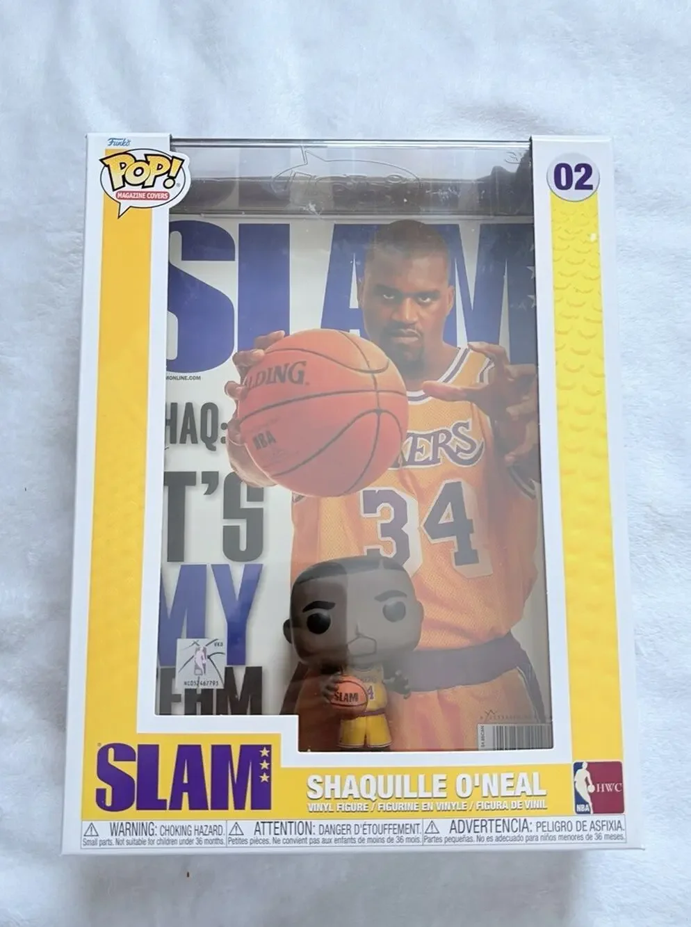 Funko Pop! Magazine Covers Shaquille O'Neal Lakers SLAM NBA